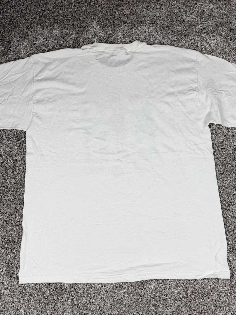 Gildan White Short-Sleeve Oldometer Graphic Tee with Black & Purple Accents - Picture 7 of 7